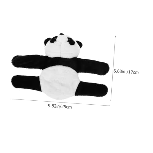 CORHAD 2 Stück Plüsch Panda Slap Armband mit Kuscheltier Weiches Stofftier Armband für Partygeschenk Leichtes und Bequemes Wristband Niedlicher Panda Schmuse slap Band für Erwachsene von CORHAD