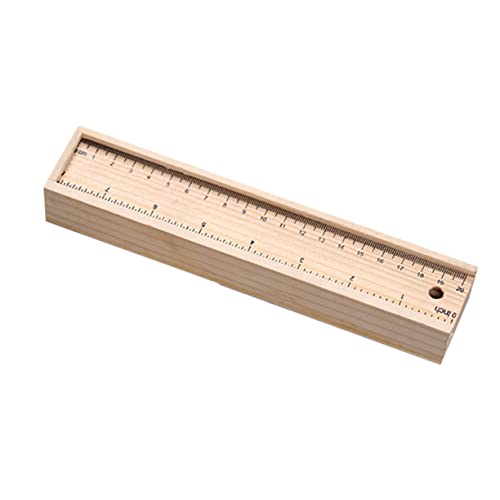 CORHAD 2satz Kreative Holzstiftbox Mit Schublade Tragbare Einfache Holz-stiftebox Für Schule Und Büro Für Junge Mädchen Und Erwachsene Große Kapazität Für Schreibwaren Und Mehr von CORHAD