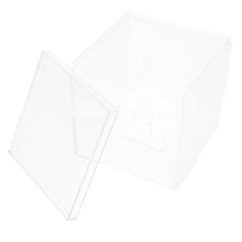 CORHAD Acryl Gitarren-Pick Aufbewahrungsbox Mit Deckel Transparente Plectrum-Organizer Für Gitarre Ukulele Und Bass Praktischer Und Tragbarer Plectrum-behälter von CORHAD