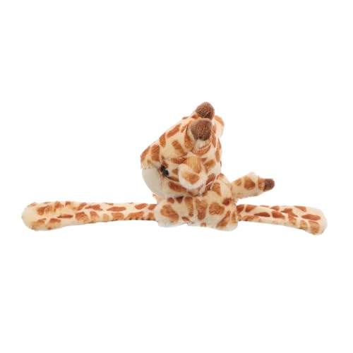 CORHAD Giraffen Plüsch Schlagarmband Weiches Stofftier Armband für Entzückendes Giraffen Design Partygeschenk Bequemes Tragegefühl und Fesselndes für Unterwegs von CORHAD