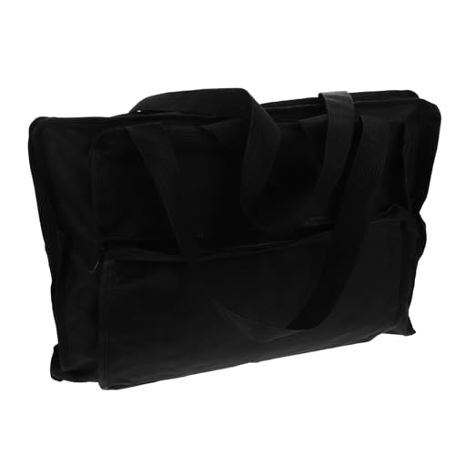 CORHAD Künstler Portfolio Tasche mit Großem Fassungsvermögen Robustem Canvas Glattem Reißverschluss Dicker Trageschlaufe Handlich für Malbrett und Dokumentenaufbewahrung von CORHAD