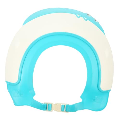 CORHAD Verstellbare Duschhaube Wasserabweisend mit Ohr Augenschutz Elastische Badekappe für Haare Waschen und Haarschnitt Leicht Trocknend und Tragbar für Junge Mädchen und Kleinkinder von CORHAD