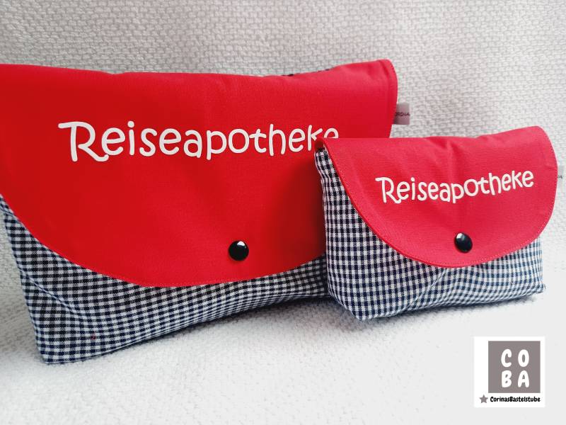 Tasche Medikamente Reiseapotheke von CORINAsBASTELSTUBE