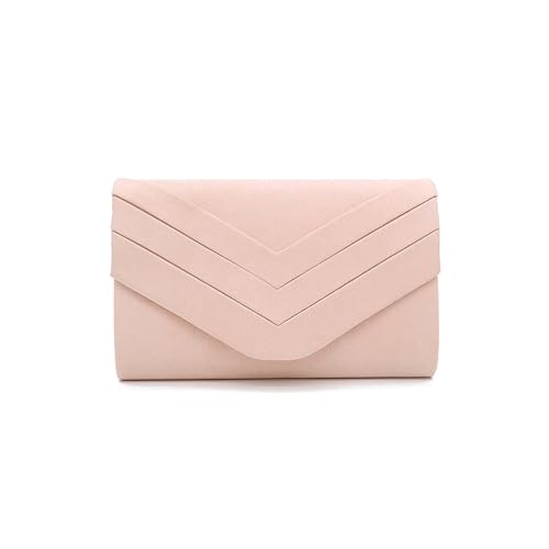 CORIOS Damen Abendtasche Samt Clutch Tasche Envelope Henkeltasche Hochzeit Brautbörse Elegante Schultertasche Retro Umhängetasche für Hochzeit Abschlussball Bankett-Party Khaki von CORIOS