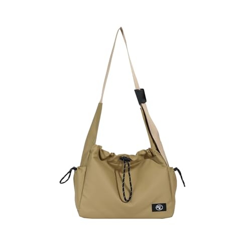 CORIOS Damen Oxford Handtasche Wasserdicht Schultertasche Casual Umhängetasche Leicht Henkeltasche Tragetasche Multifunktionale Tote Beutel Henkeltaschen für Arbeit Reise Einkaufen Alltag Khaki von CORIOS