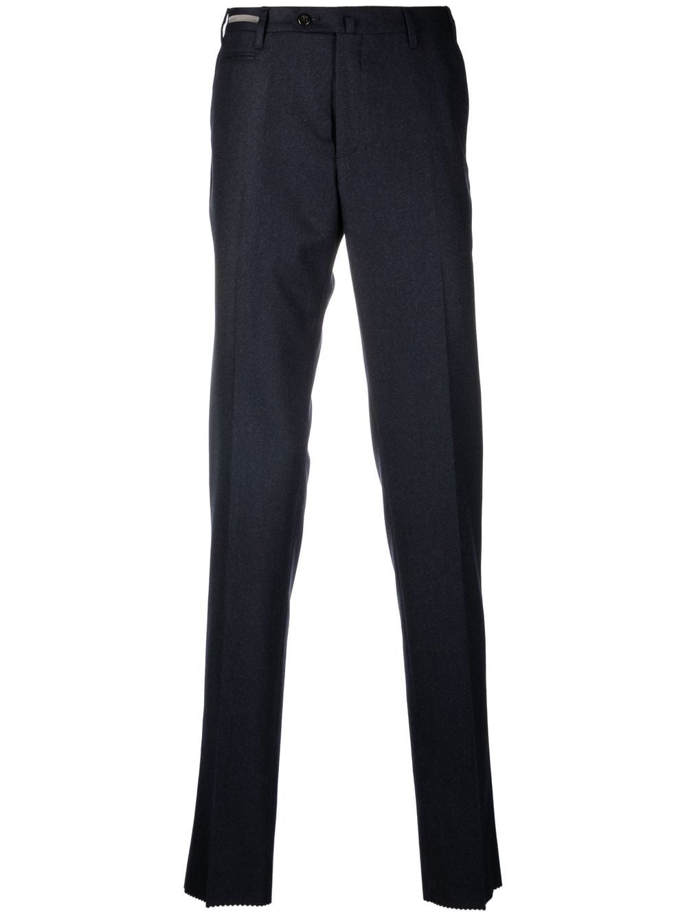 Corneliani Halbhohe Straight-Leg-Hose - Blau von Corneliani