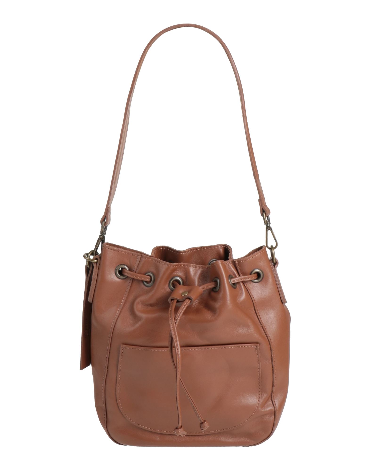 CORSIA Schultertasche Damen Braun von CORSIA