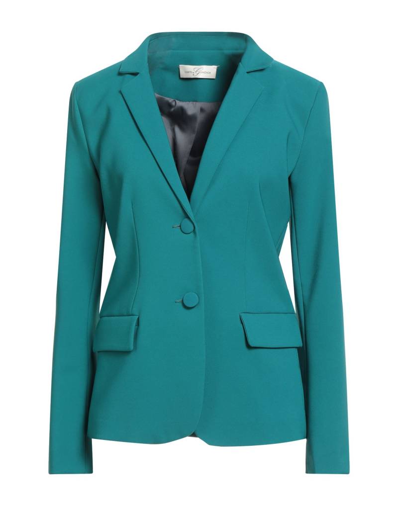 CORTE dei GONZAGA Blazer Damen Aquamarin von CORTE dei GONZAGA