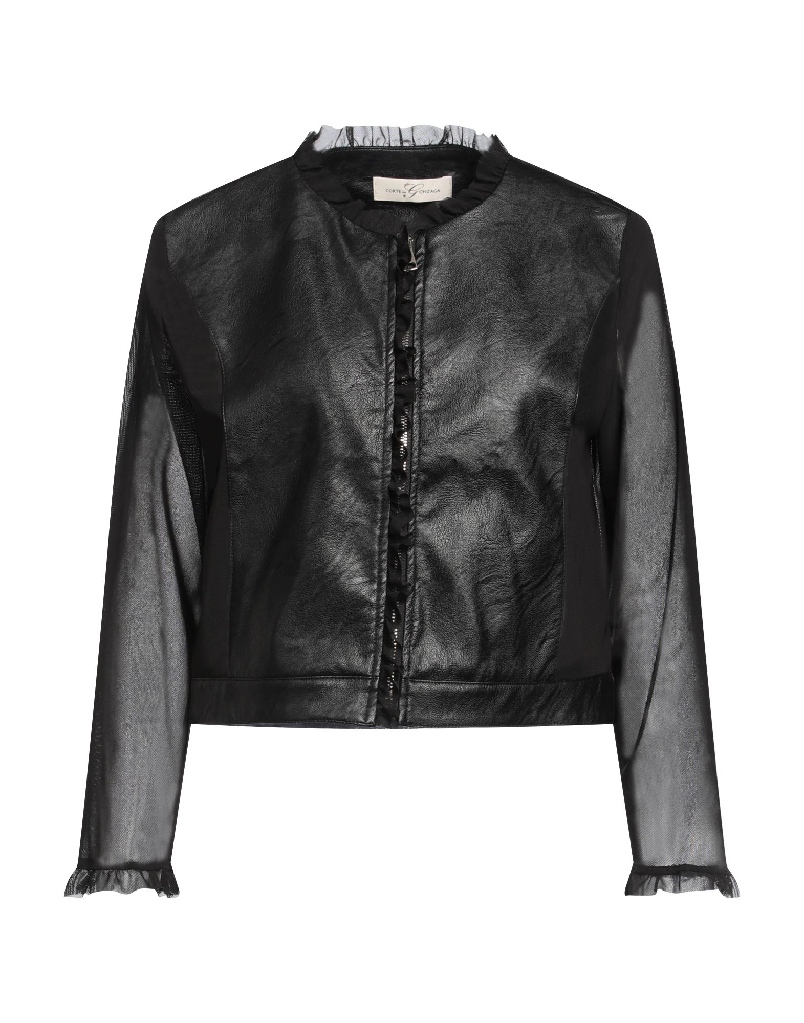 CORTE dei GONZAGA Jacke & Anorak Damen Schwarz von CORTE dei GONZAGA