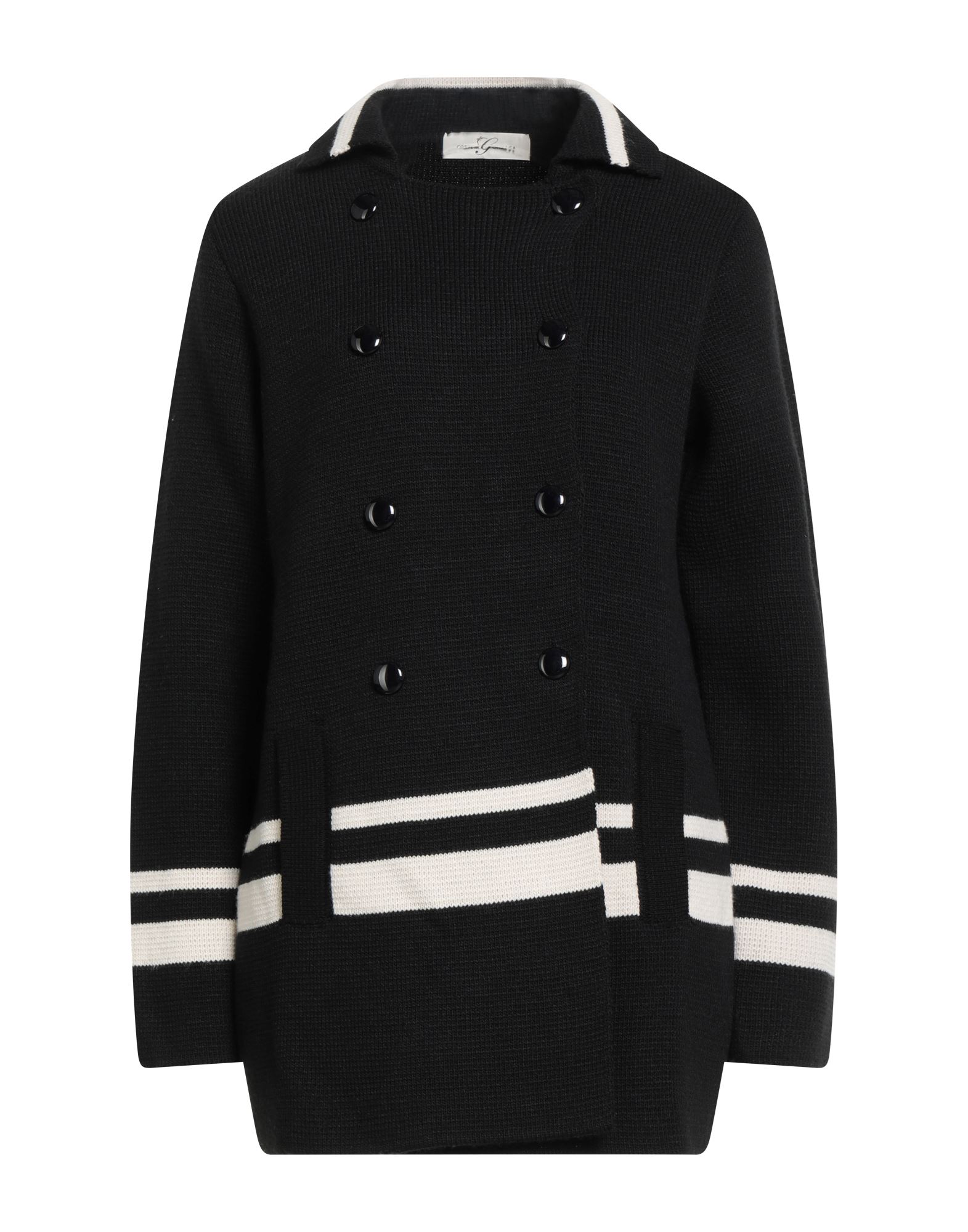 CORTE dei GONZAGA Mantel Damen Schwarz von CORTE dei GONZAGA