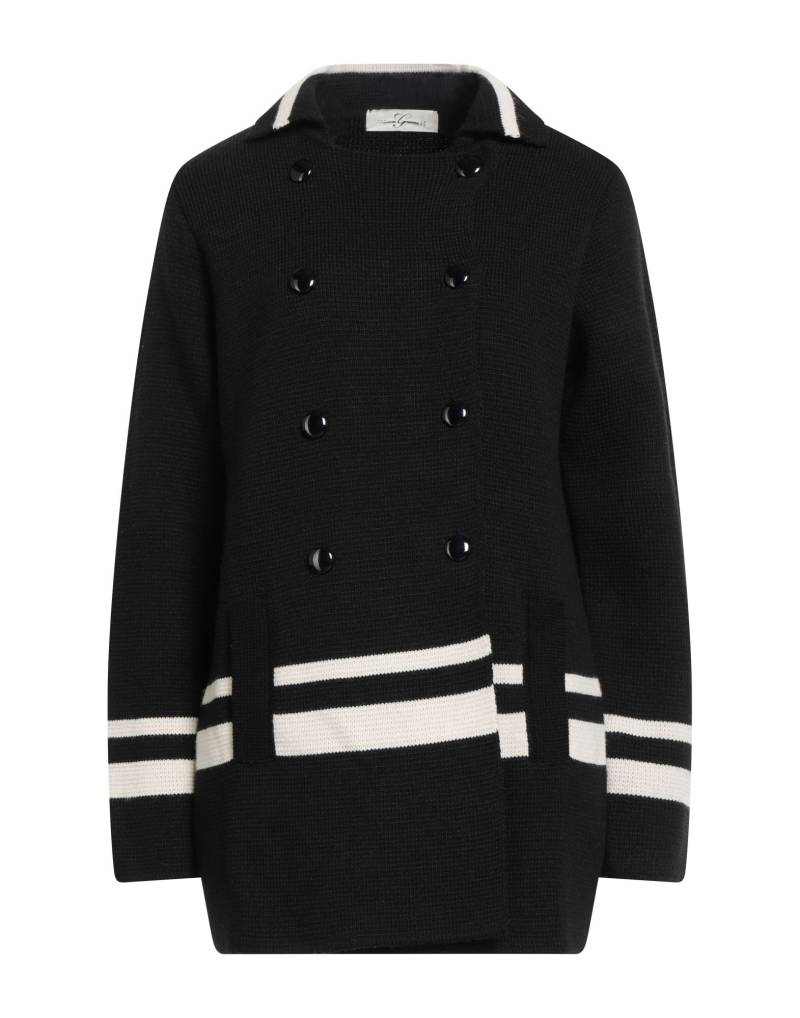 CORTE dei GONZAGA Mantel Damen Schwarz von CORTE dei GONZAGA