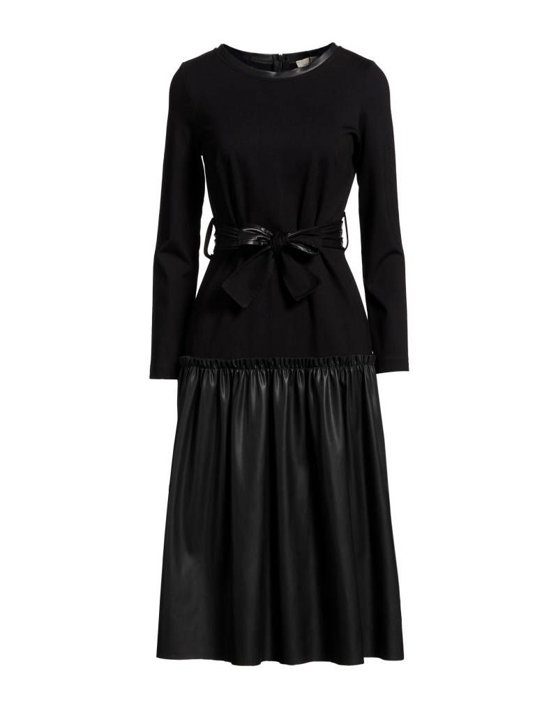 CORTE dei GONZAGA Midi-kleid Damen Schwarz von CORTE dei GONZAGA