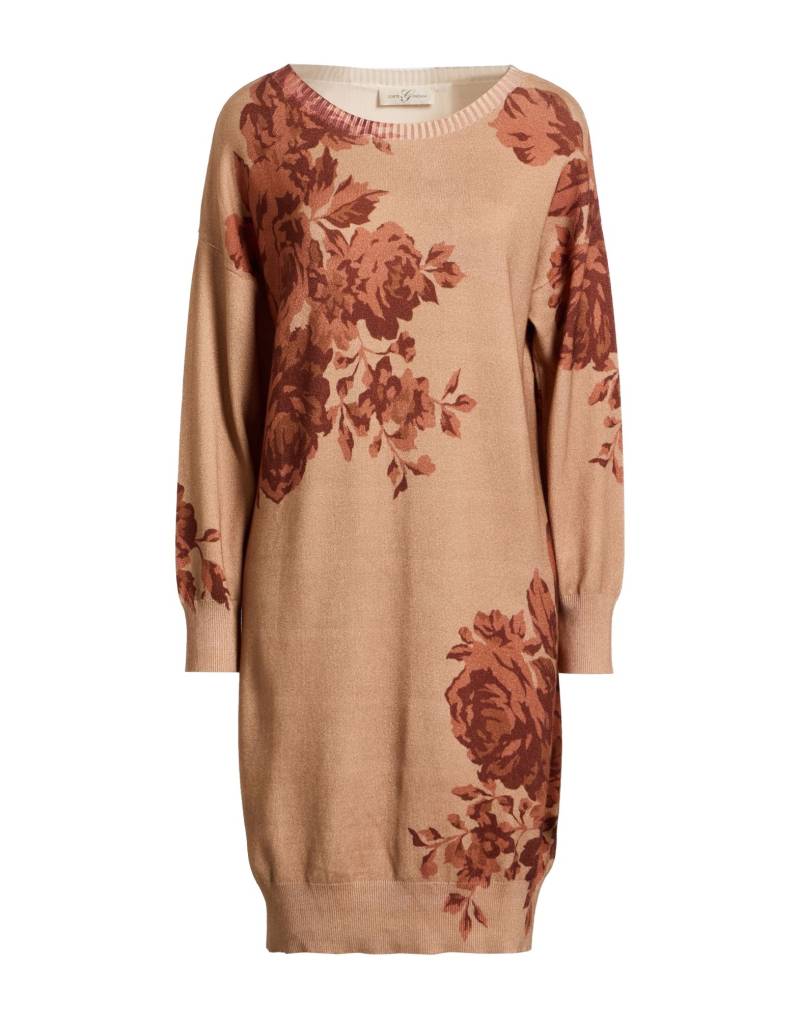 CORTE dei GONZAGA Mini-kleid Damen Kamel von CORTE dei GONZAGA