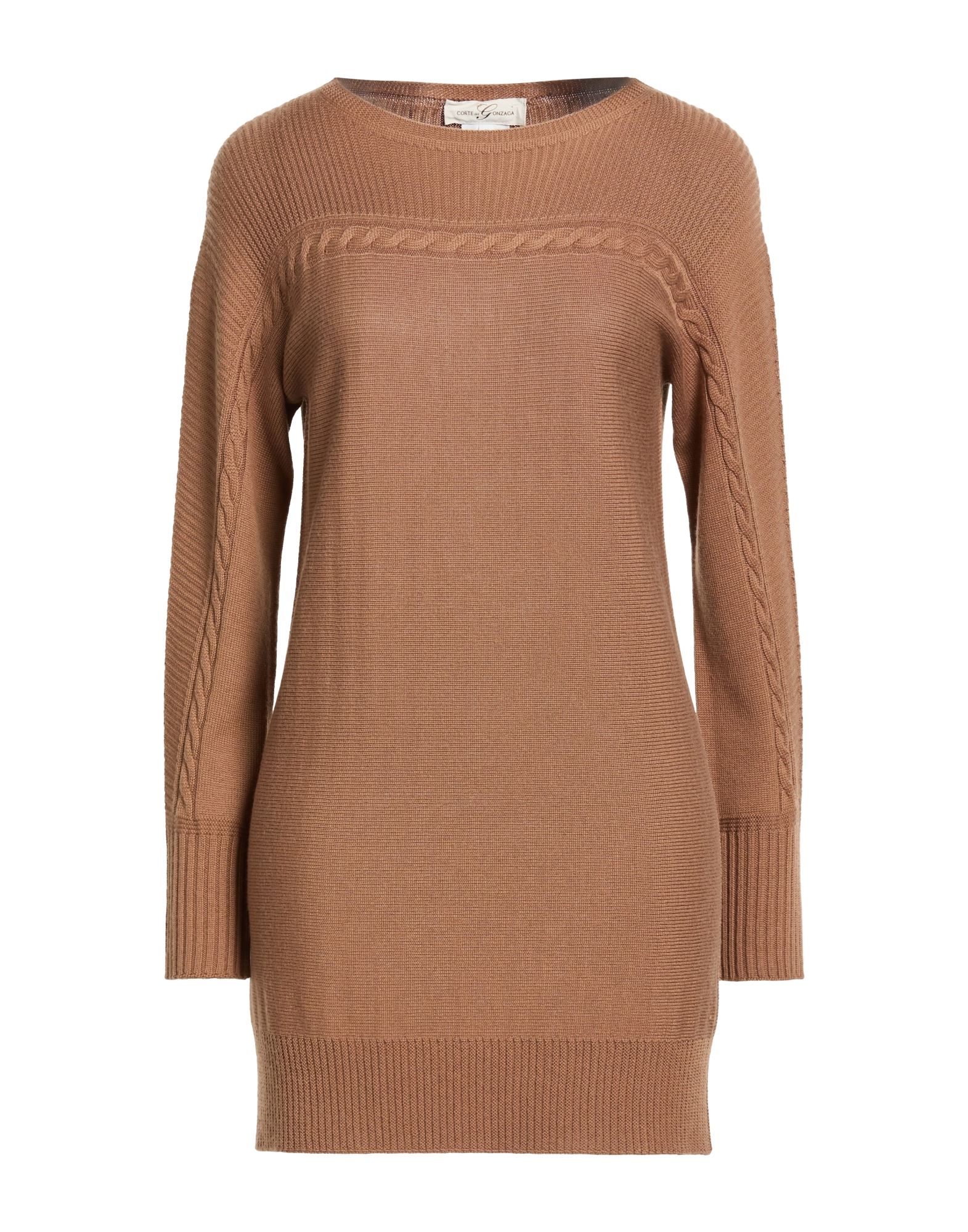 CORTE dei GONZAGA Pullover Damen Kamel von CORTE dei GONZAGA