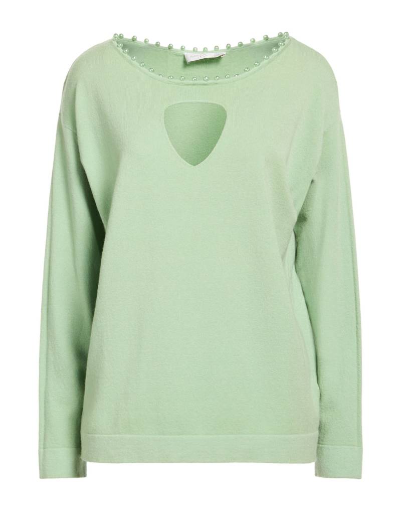 CORTE dei GONZAGA Pullover Damen Säuregrün von CORTE dei GONZAGA