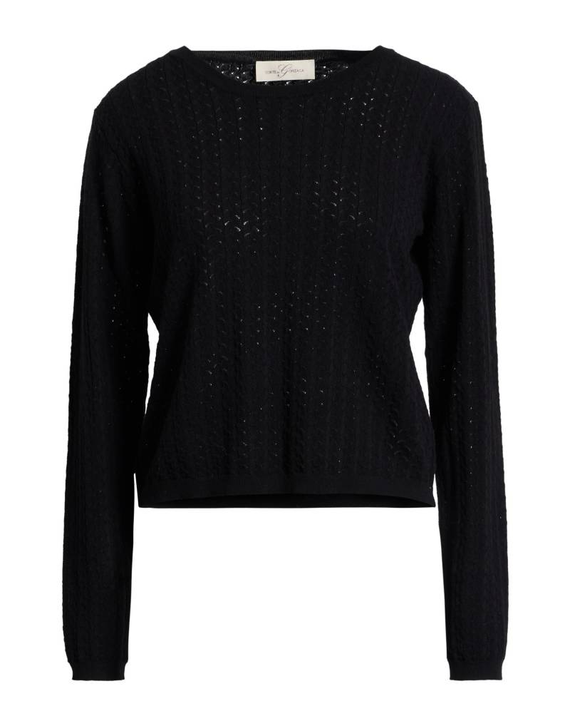 CORTE dei GONZAGA Pullover Damen Schwarz von CORTE dei GONZAGA