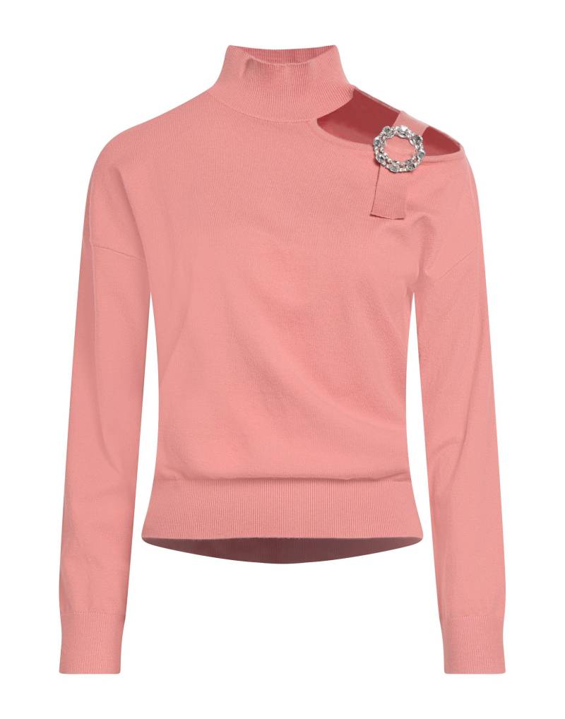 CORTE dei GONZAGA Rollkragenpullover Damen Lachs von CORTE dei GONZAGA