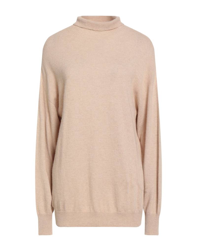 CORTE dei GONZAGA Rollkragenpullover Damen Sand von CORTE dei GONZAGA