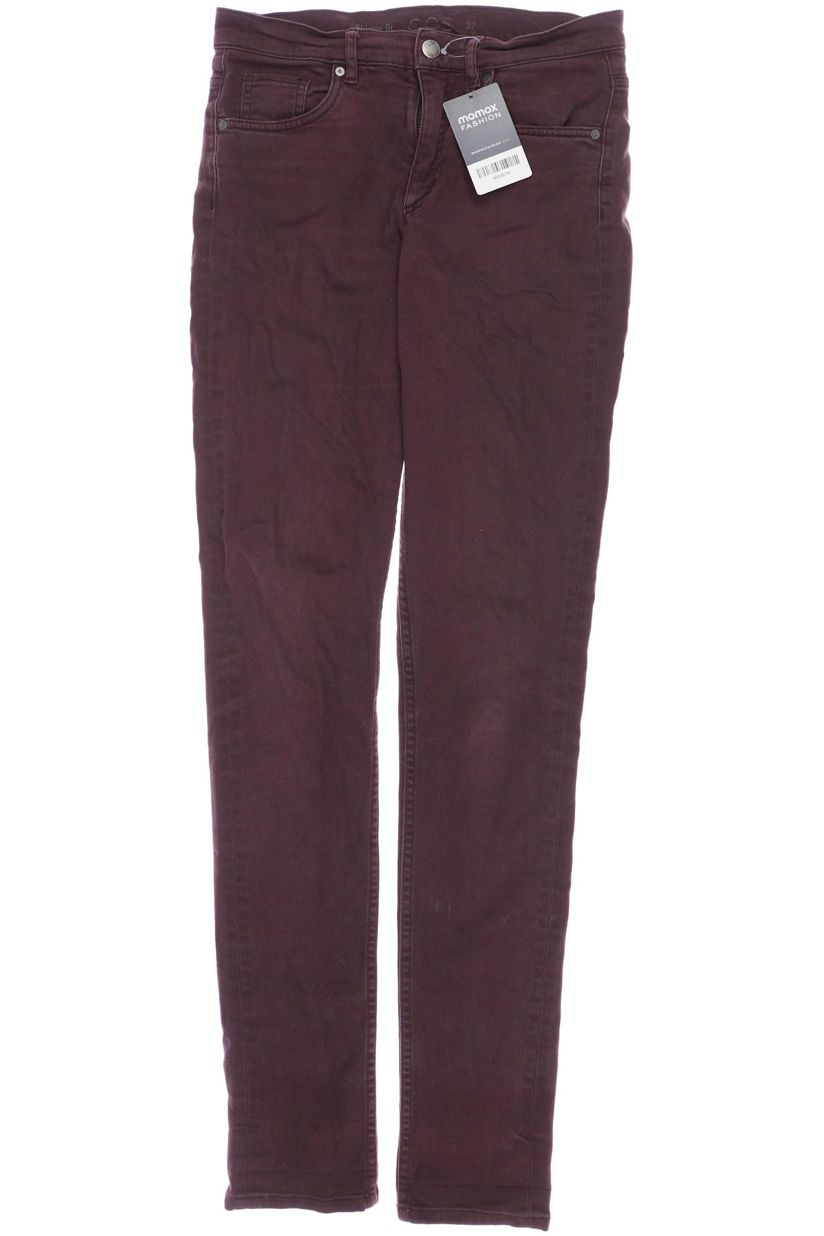 COS Damen Jeans, bordeaux von COS