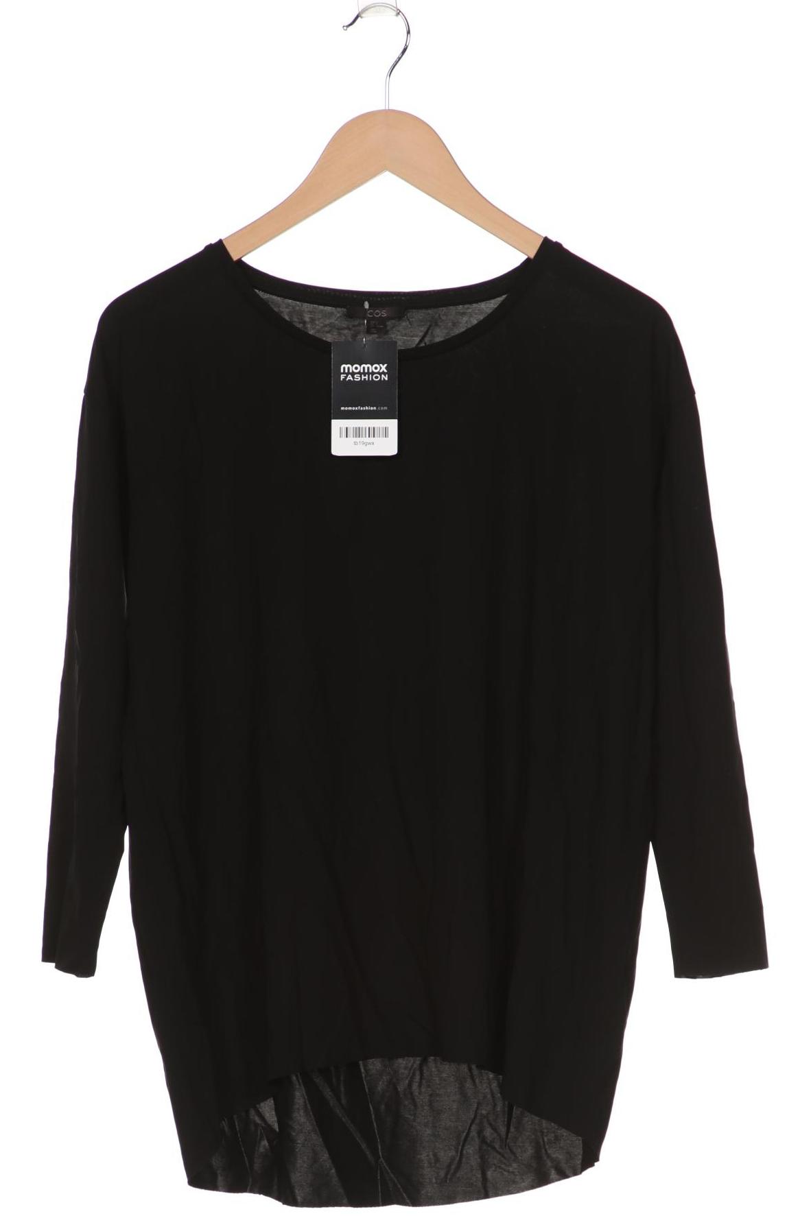 COS Damen Langarmshirt, schwarz von COS