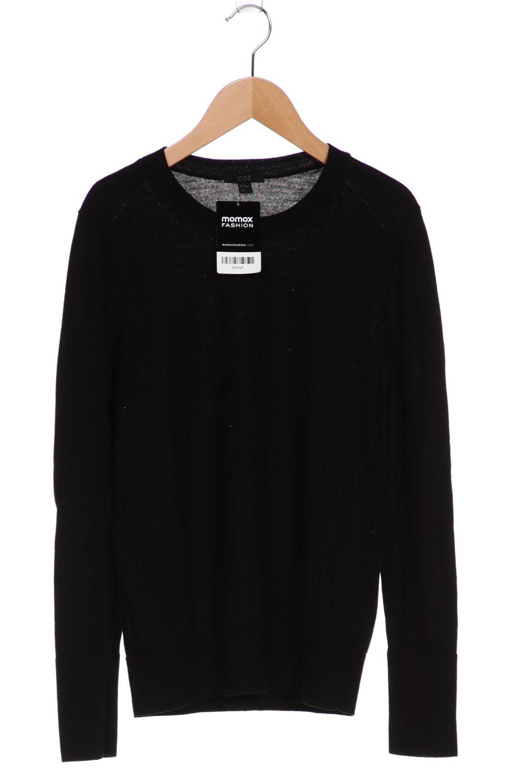 COS Damen Pullover, schwarz, Gr. 38 von COS