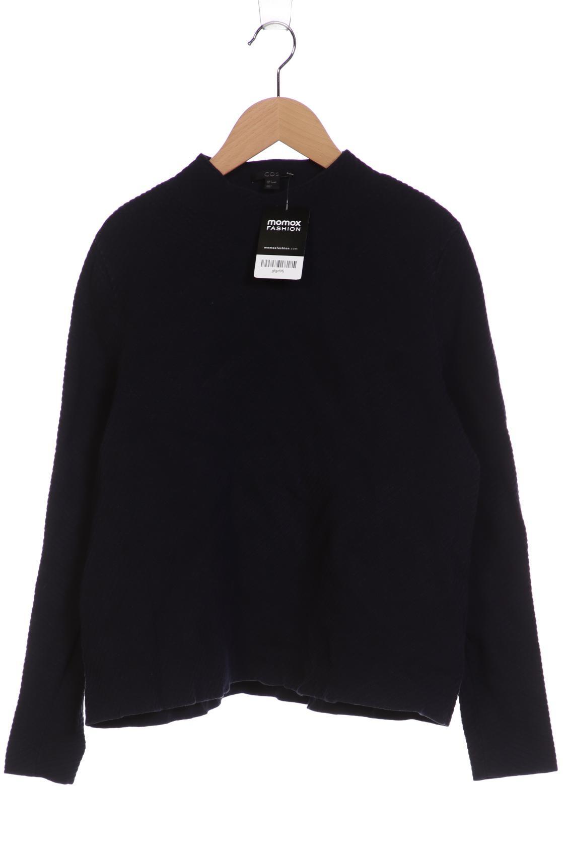 COS Damen Sweatshirt, marineblau von COS