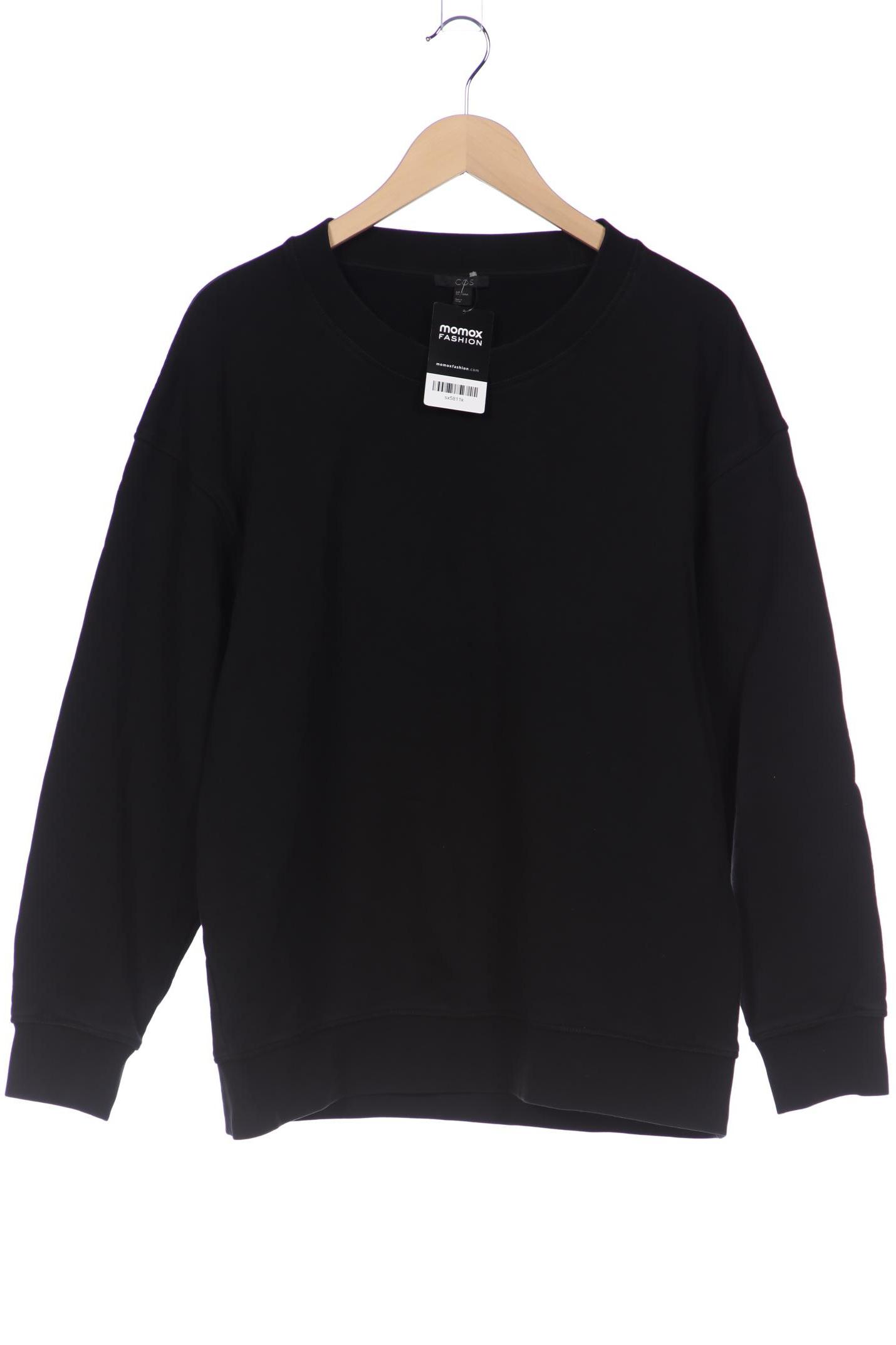 COS Damen Sweatshirt, schwarz von COS