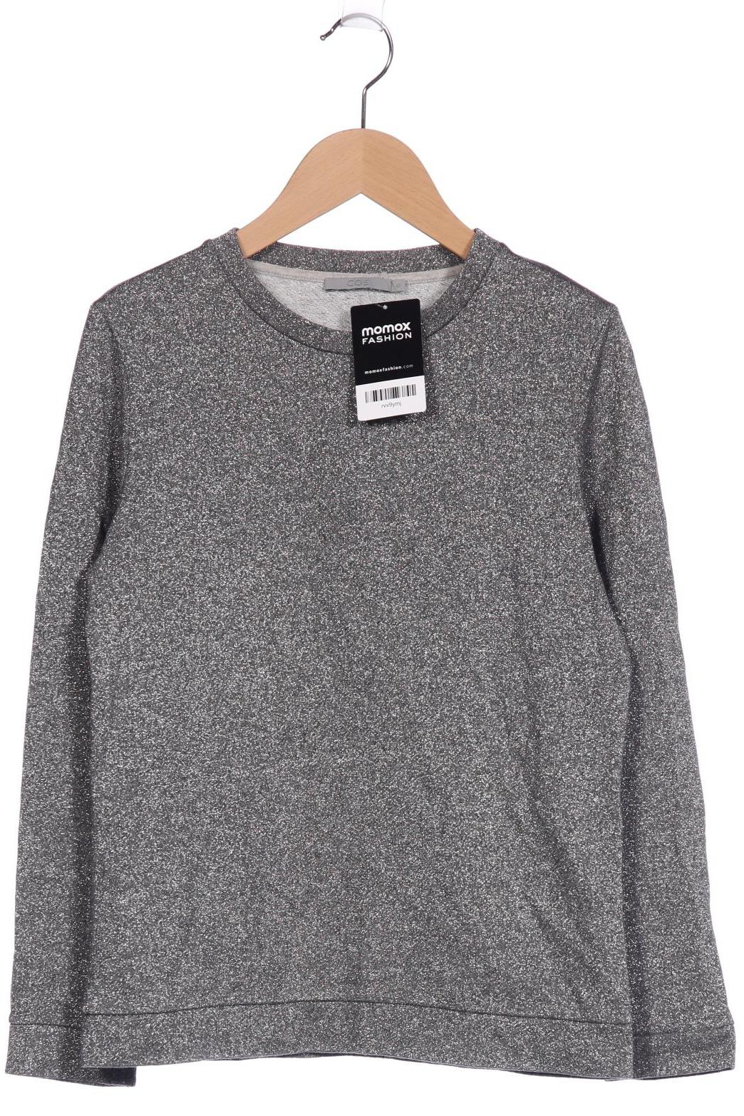 COS Damen Sweatshirt, silber von COS