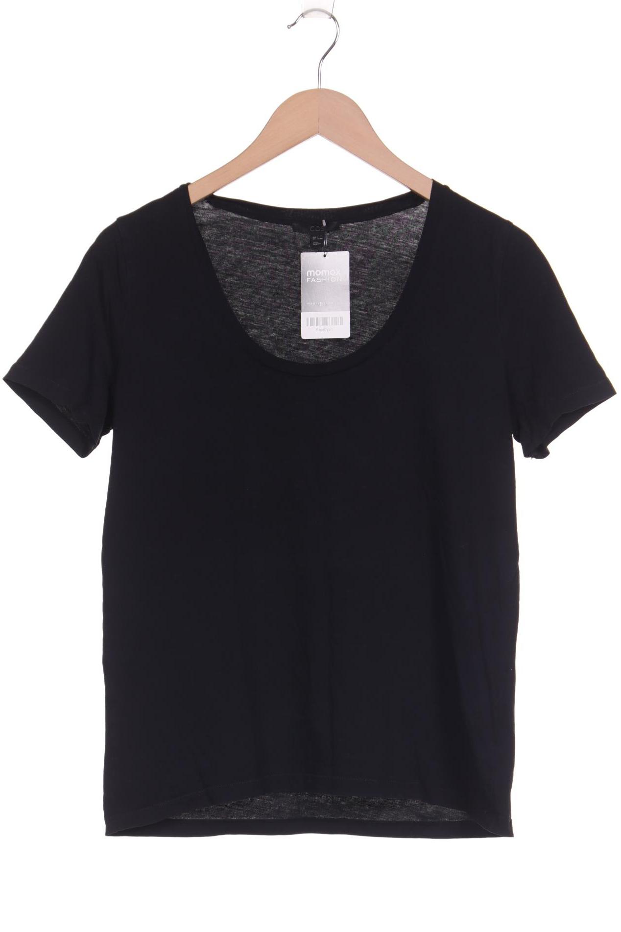 COS Damen T-Shirt, schwarz von COS