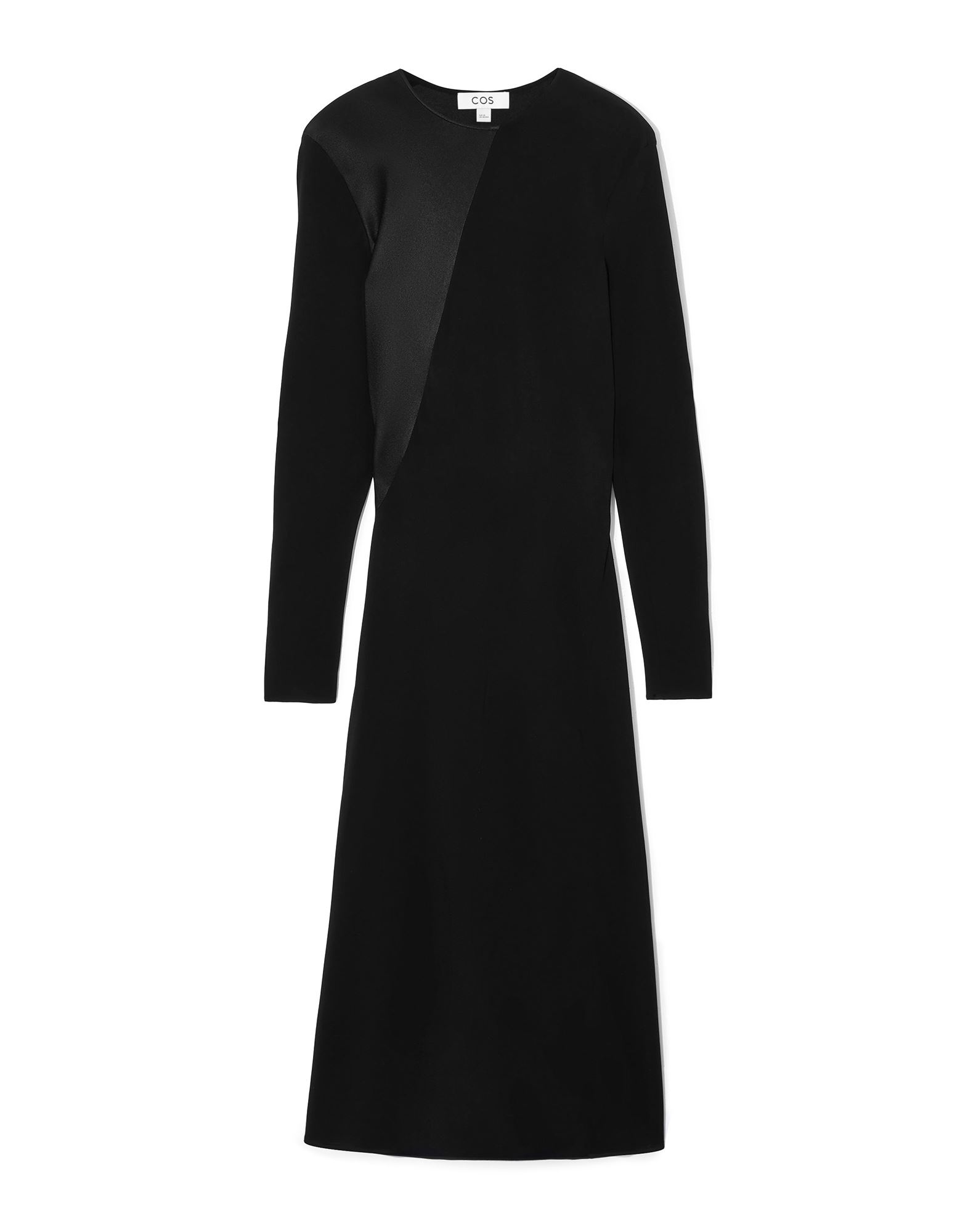 COS Midi-kleid Damen Schwarz COS Midi-kleid Damen Schwarz von COS