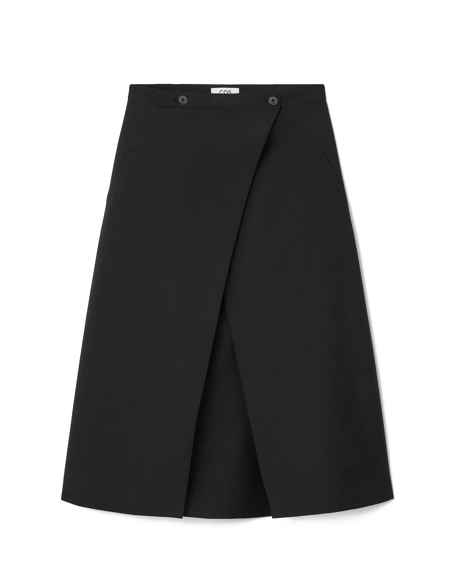 COS Midi-rock Damen Schwarz von COS