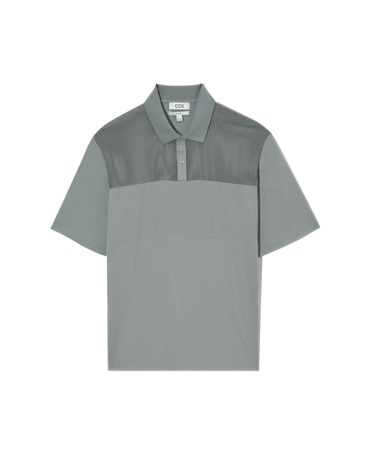 COS Poloshirt Herren Grau von COS