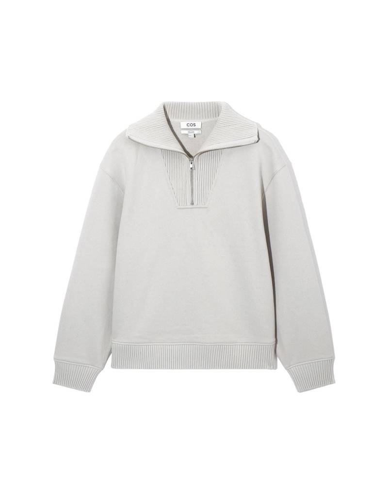 COS Sweatshirt Herren Hellgrau von COS