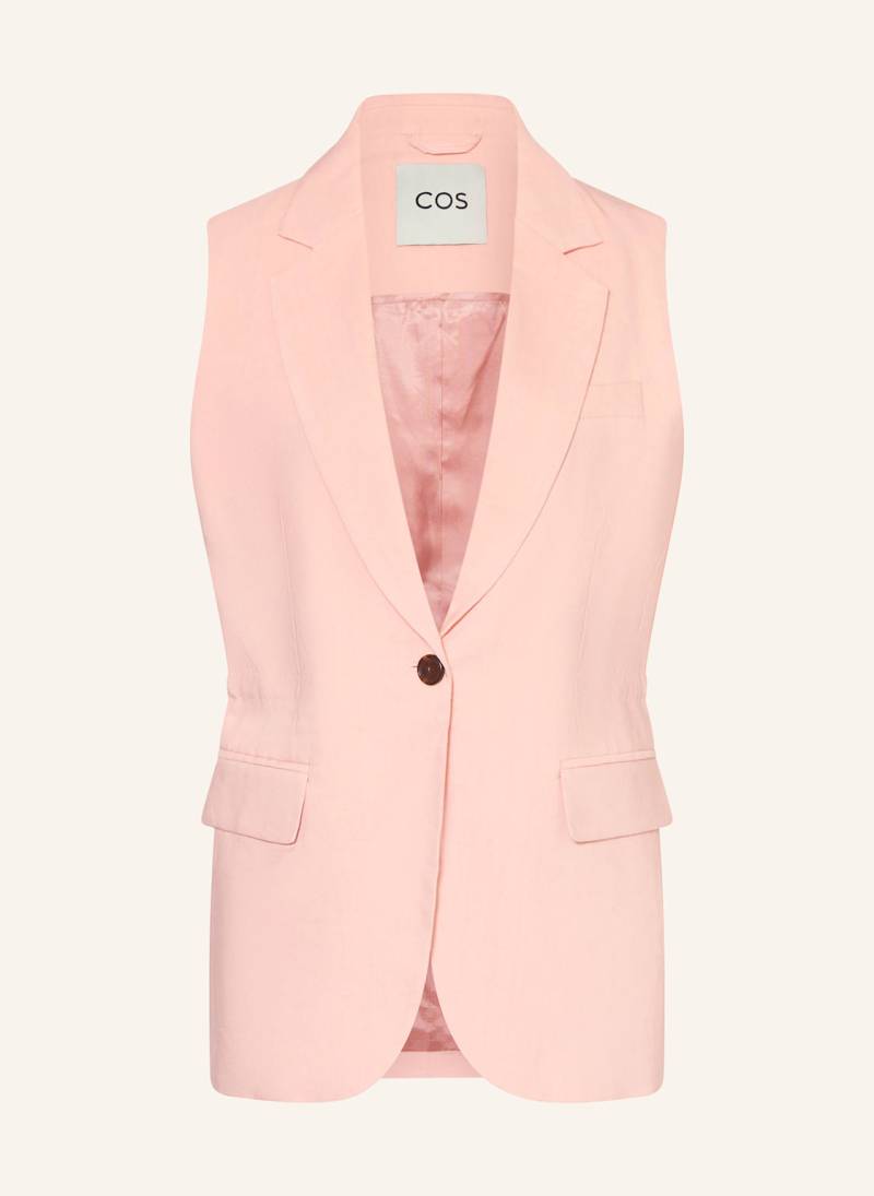 Cos Blazerweste rosa von COS