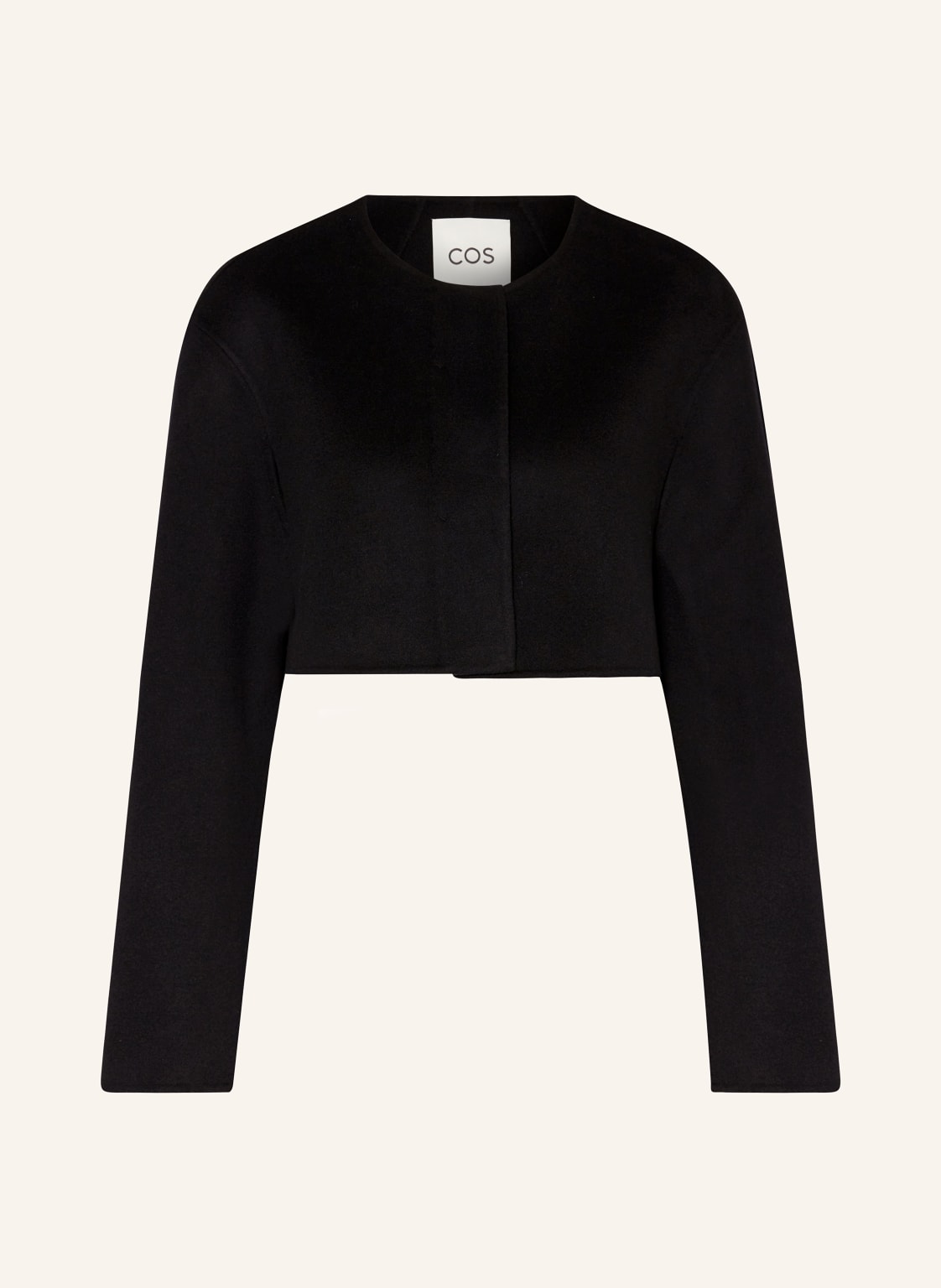 Cos Cropped-Jacke Mit Cut-Outs schwarz von COS