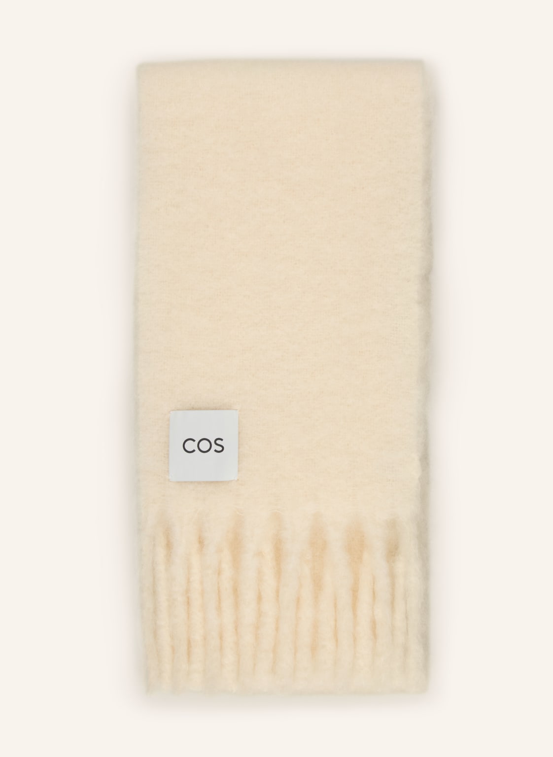 Cos Mohair-Schal beige von COS