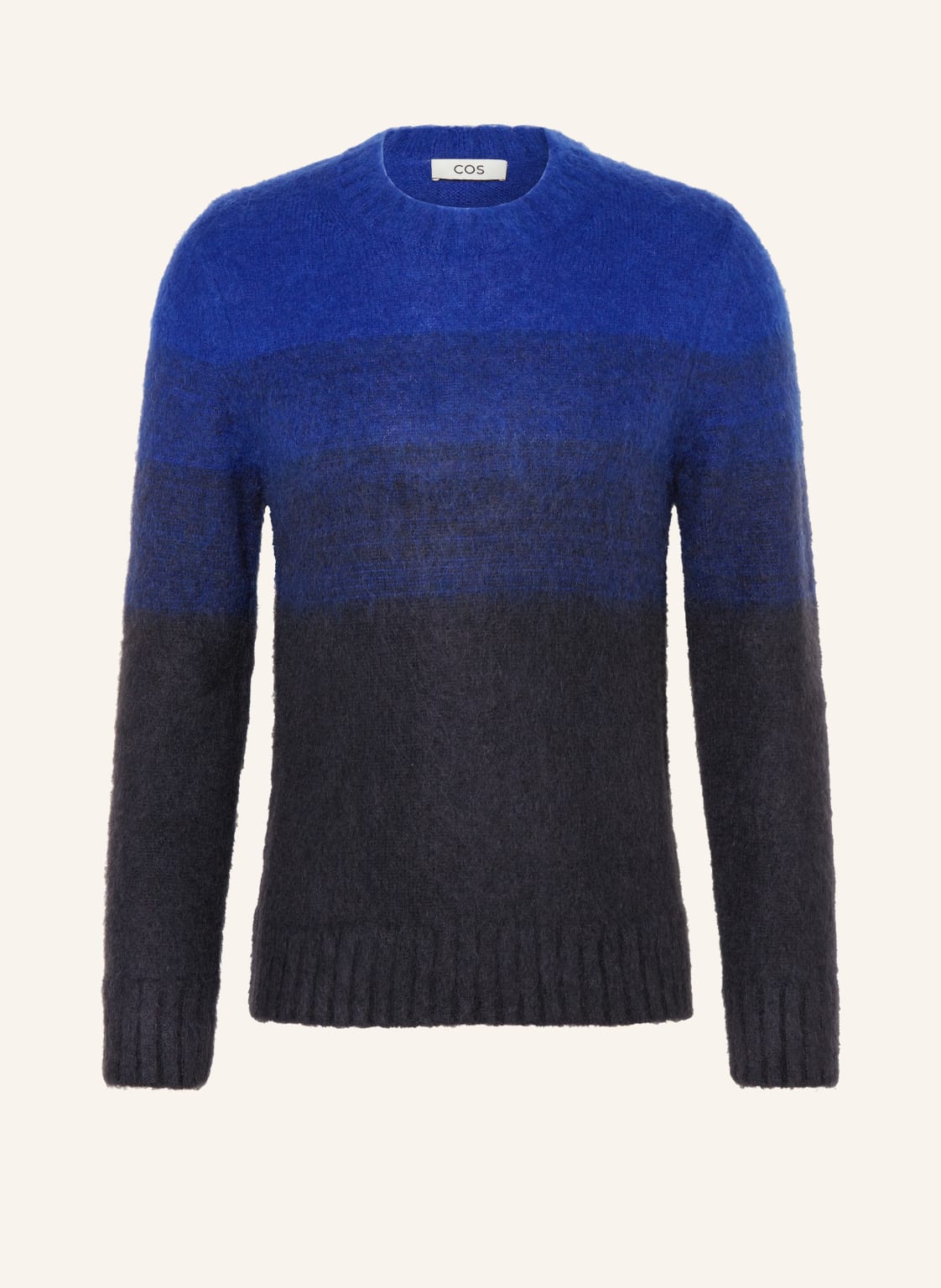 Cos Pullover Rue Mit Mohair blau von COS