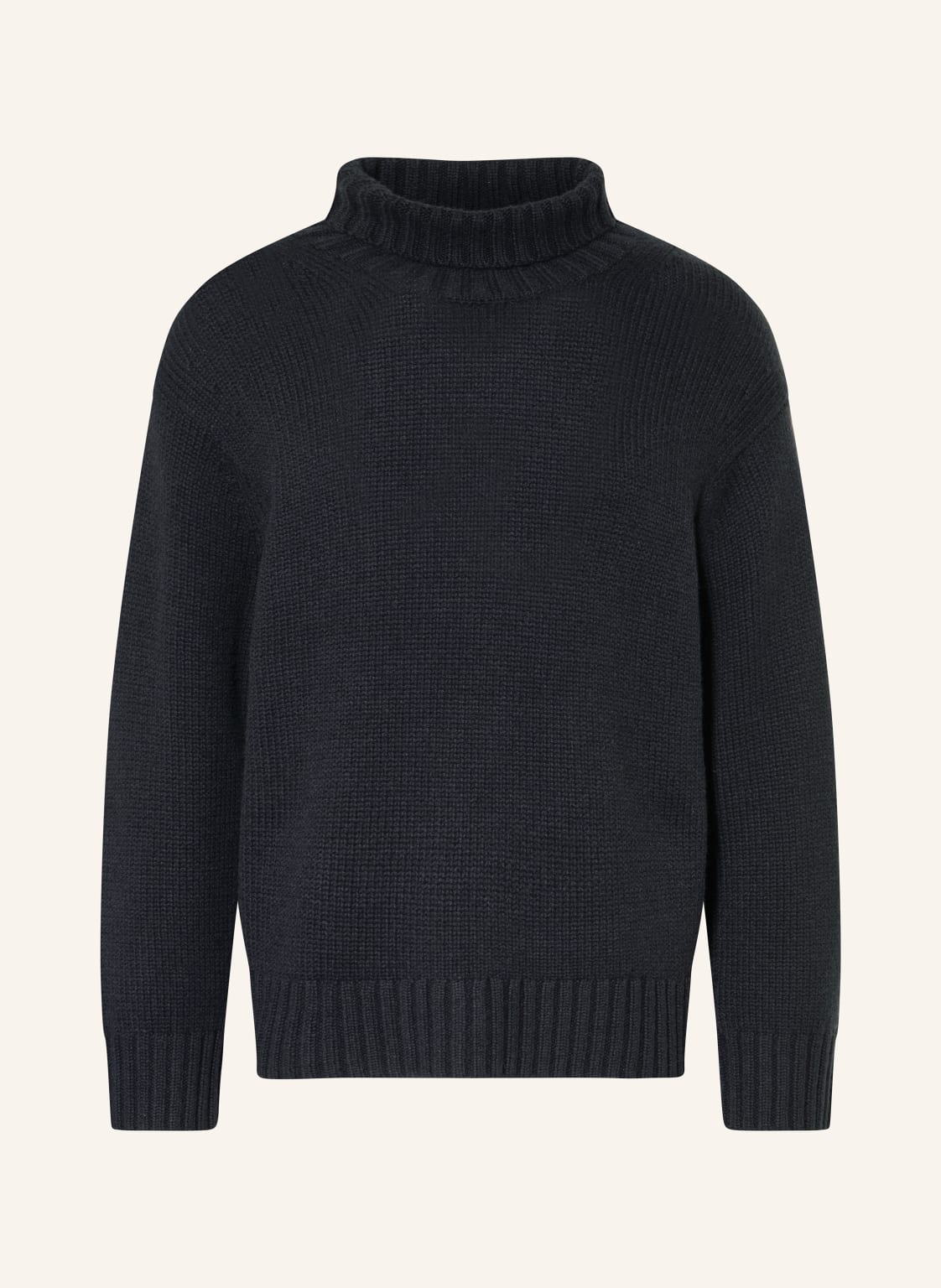 Cos Rollkragenpullover Aus Cashmere blau von COS
