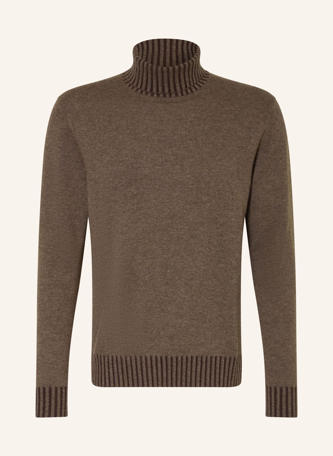 Cos Rollkragenpullover braun von COS