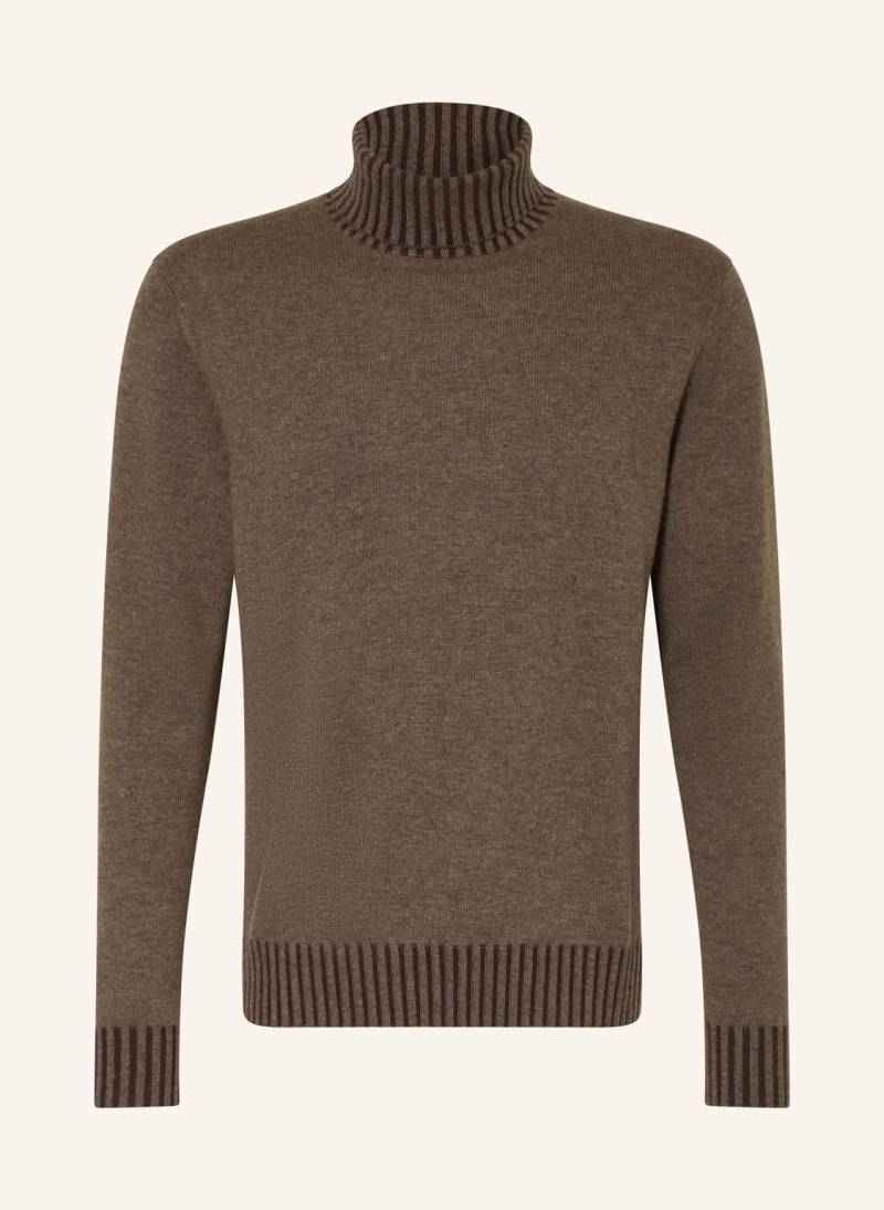 Cos Rollkragenpullover braun von COS