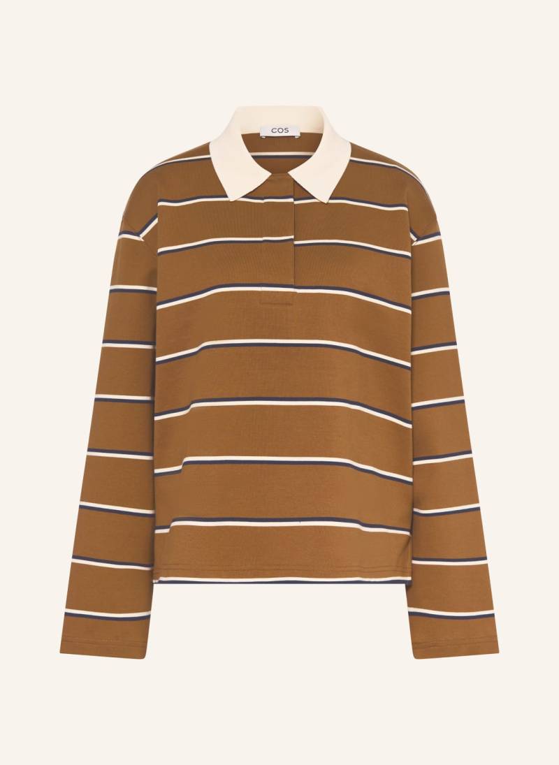 Cos Rugbyshirt braun von COS