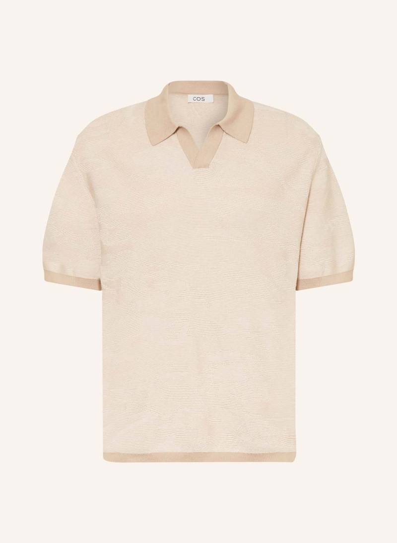 Cos Strick-Poloshirt beige von COS