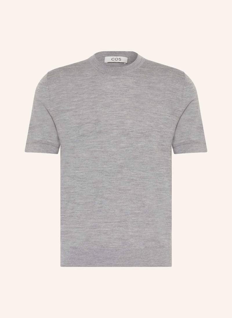 Cos Strickshirt Aus Merinowolle grau von COS
