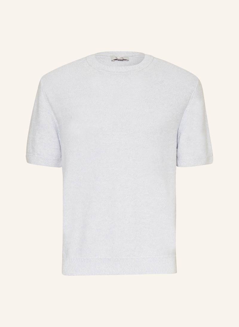 Cos Strickshirt Mit Leinen blau von COS