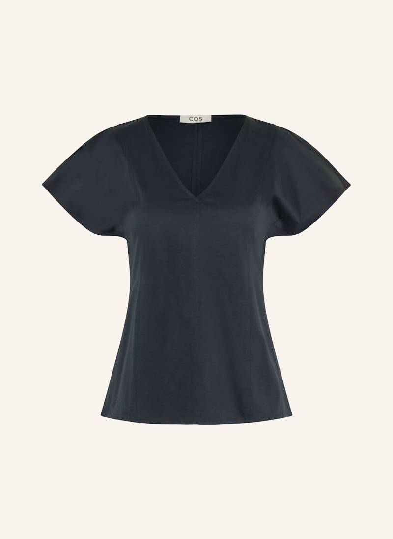Cos T-Shirt Mit Volants blau von COS