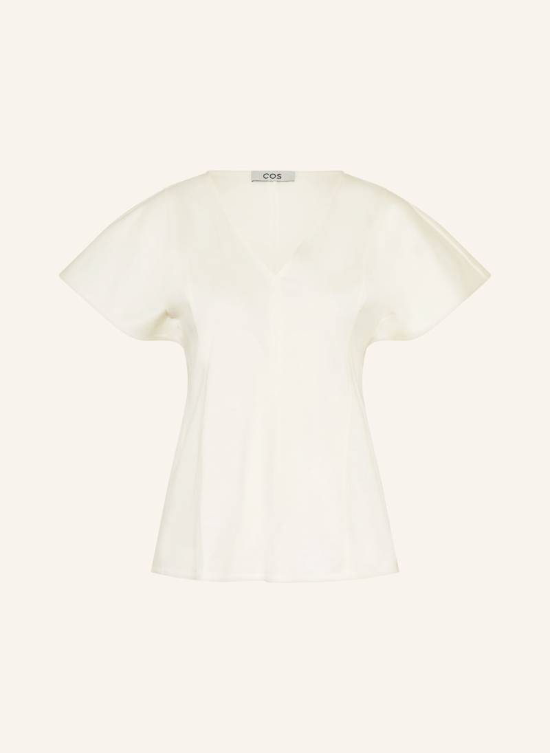 Cos T-Shirt Mit Volants weiss von COS