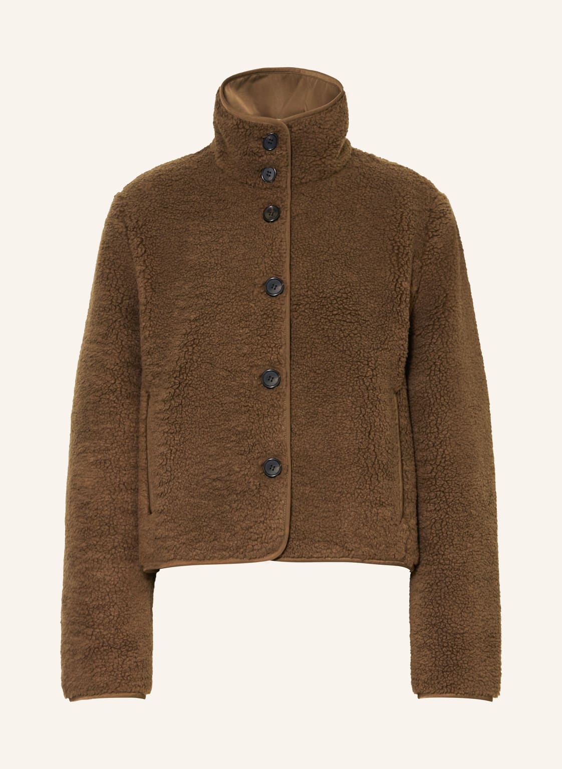 Cos Teddyfell-Jacke braun von COS