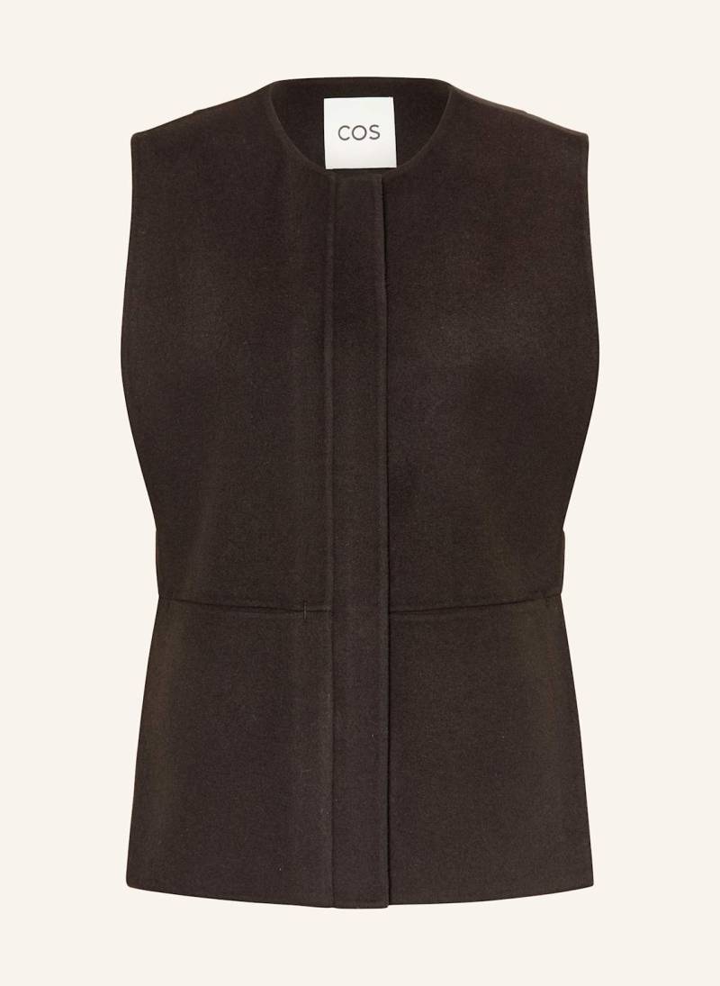 Cos Weste braun von COS