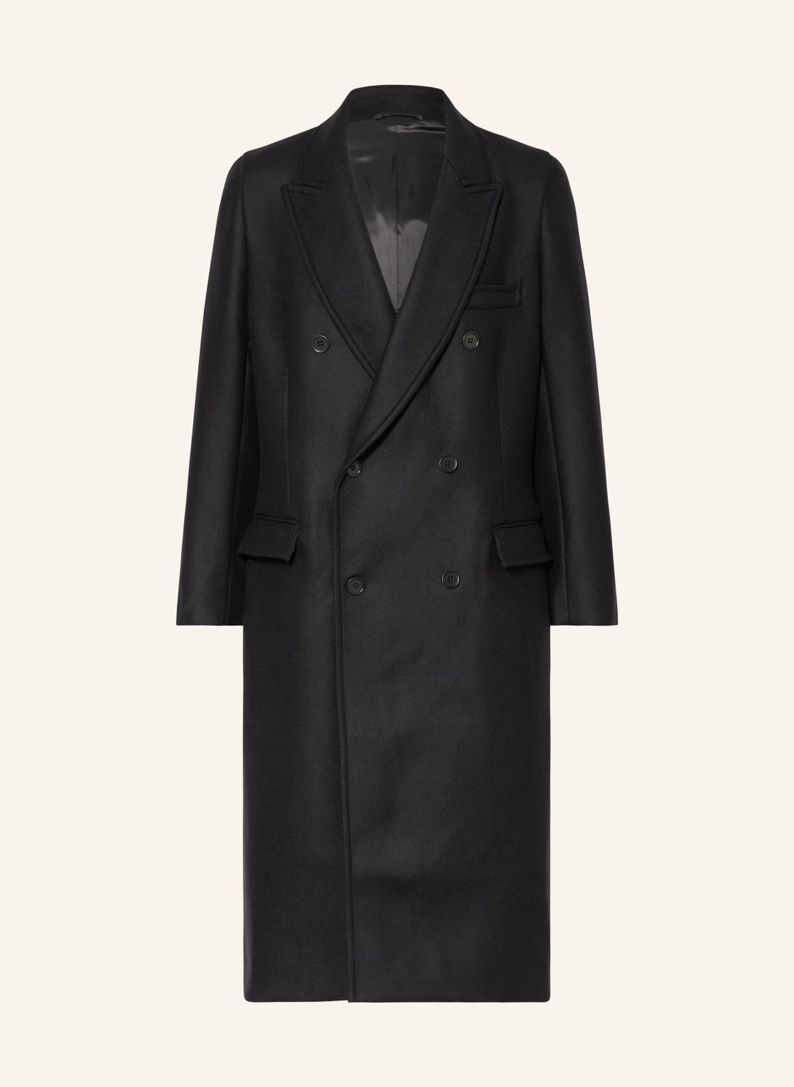 Cos Wollmantel schwarz von COS