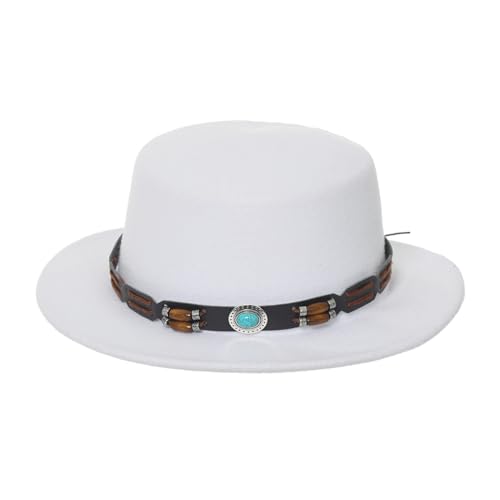 COSDREAMER Damen Herren Spanische Hut Fliege Matador Mexikanischer Sombrero Weiß A von COSDREAMER